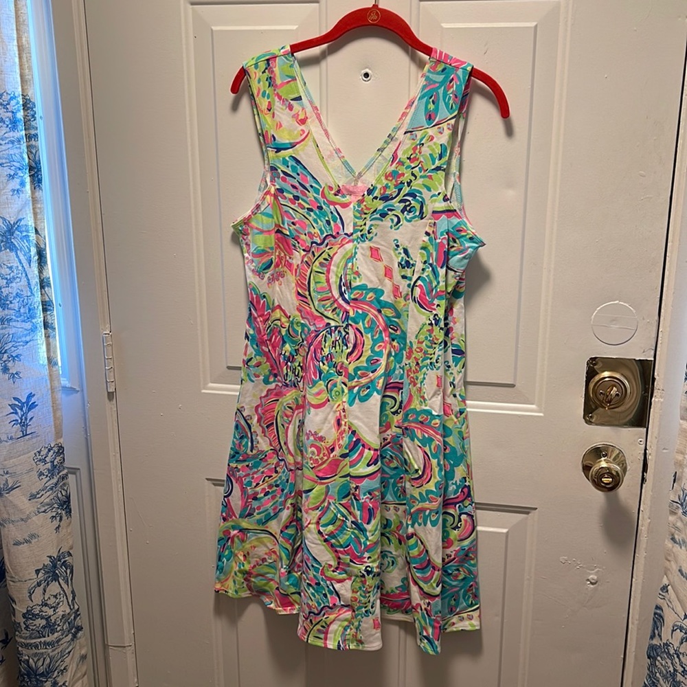 Lilly Pulitzer size L cute tank dress